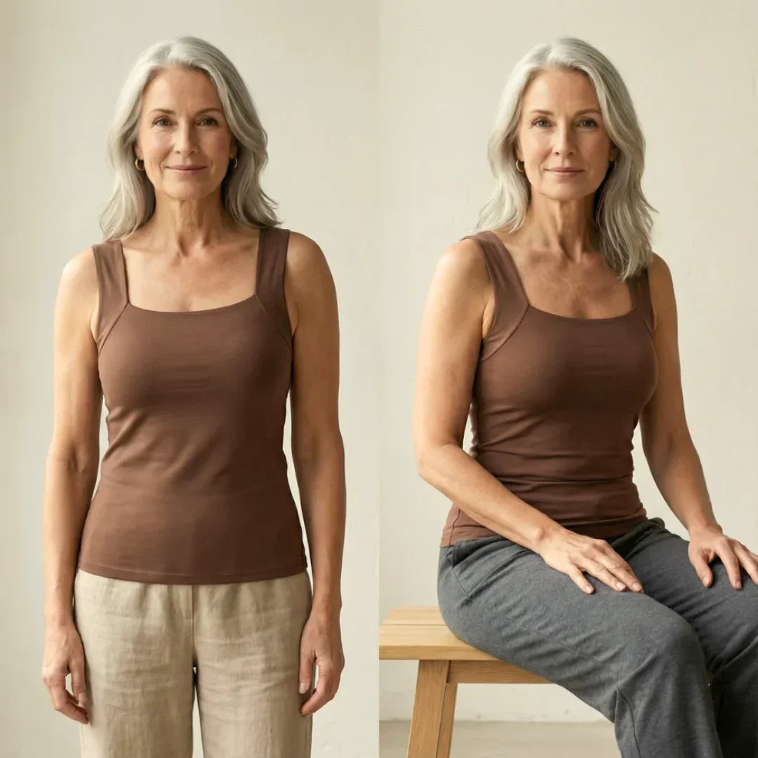Roxanne | Built-In Comfort Bra Tanktop