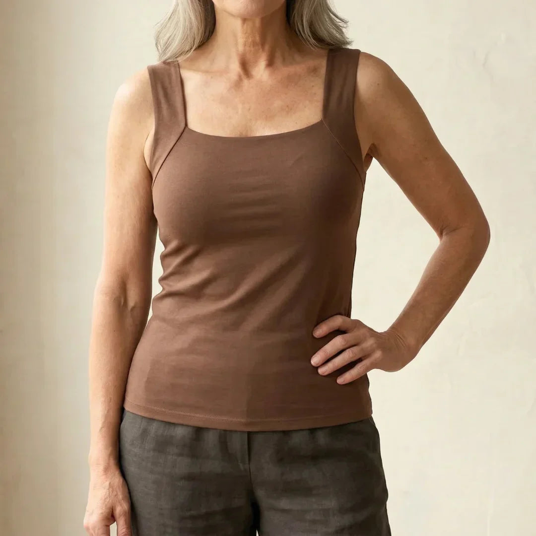 Roxanne | Built-In Comfort Bra Tanktop