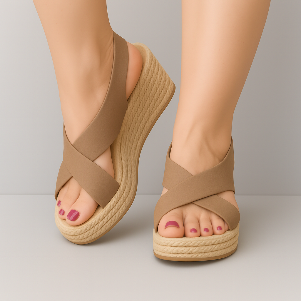 Elaine-| Elegant Espadrille-Sandals
