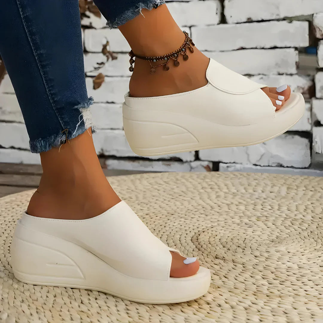 Jade Comfort Wedge Sandals – Breathable Everyday Support