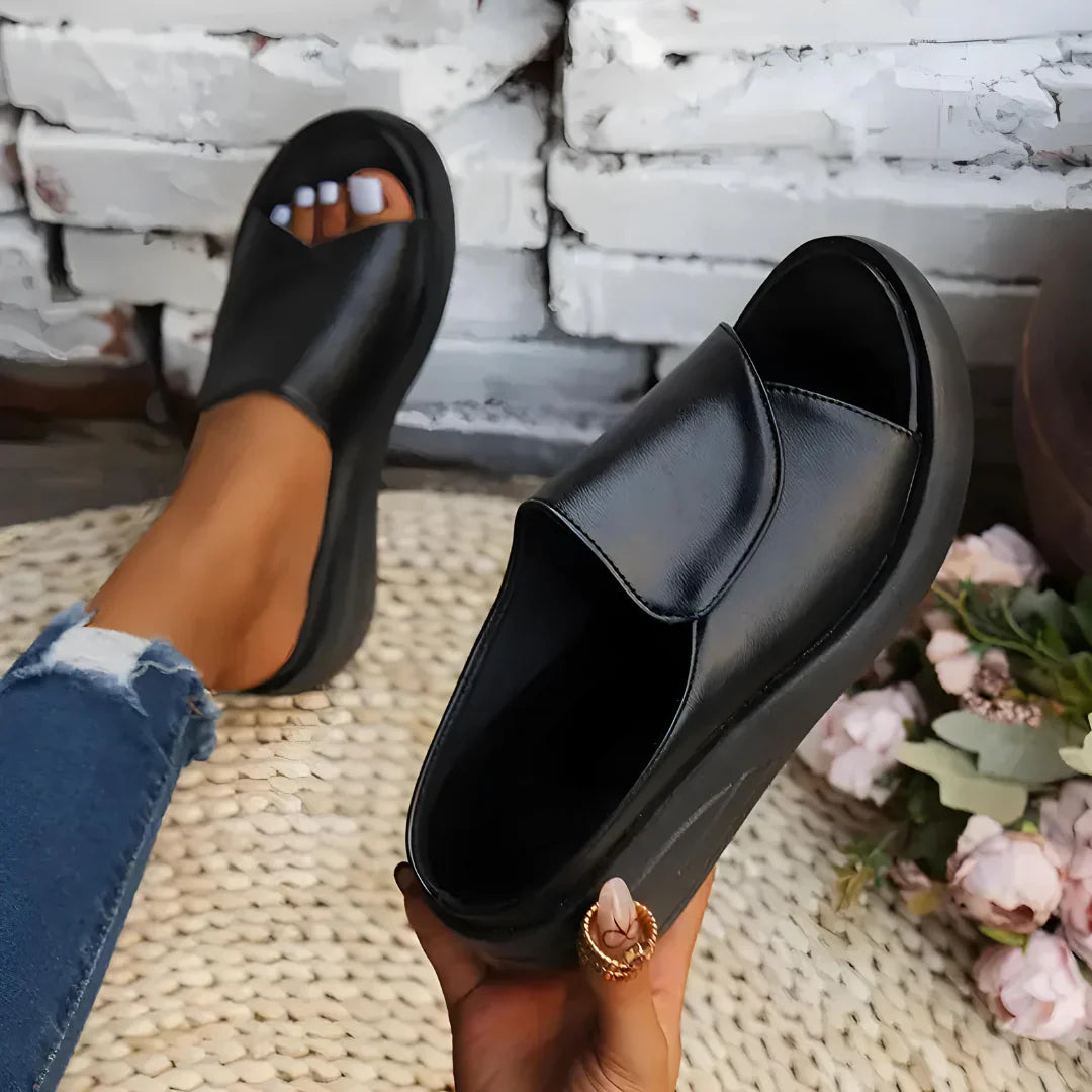 Jade Comfort Wedge Sandals – Breathable Everyday Support